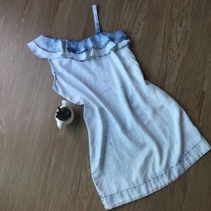 Anthropologie Holding Horses One Shoulder Dress SM